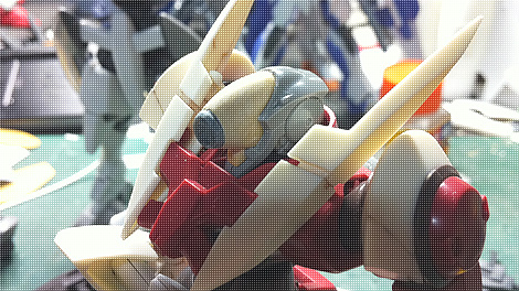 キャノンタイプ頭部